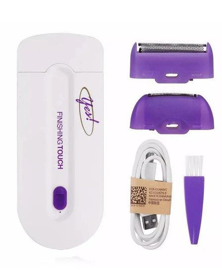 Epilator reincarcabil cu lumina, tehnologie Sensa-Light, Finishing Touch Yes