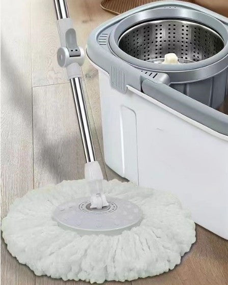 Mop rotativ cu galeata 12 L si cuva din inox