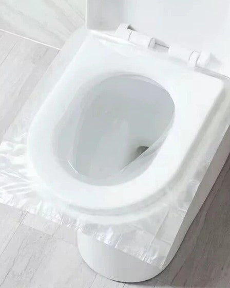 Set 100 protectii igienice pentru colac de toaleta