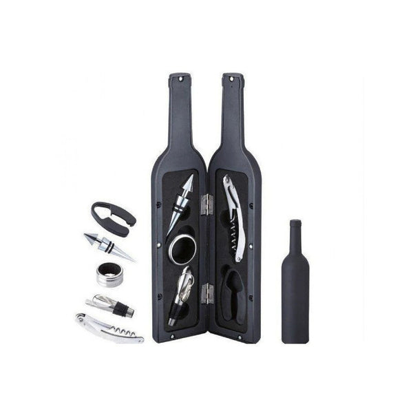 Set elegant de vin cu 6 accesorii