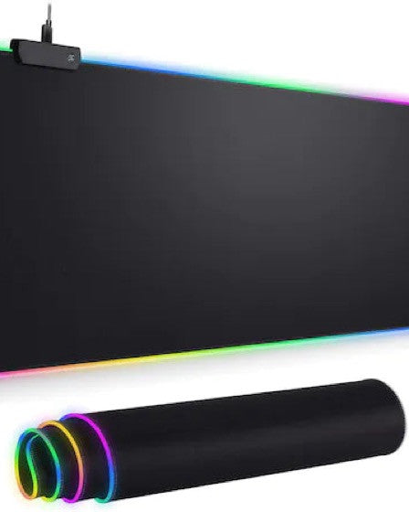 Mousepad cu lumina RGB, gaming 80 cm x 30 cm