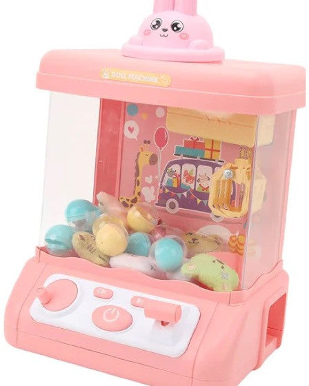 Aparat de prins Doll Machine, Cu accesorii, Multicolor