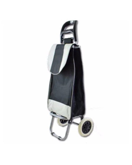 Carucior cu doua roti pentru cumparaturi, Negru