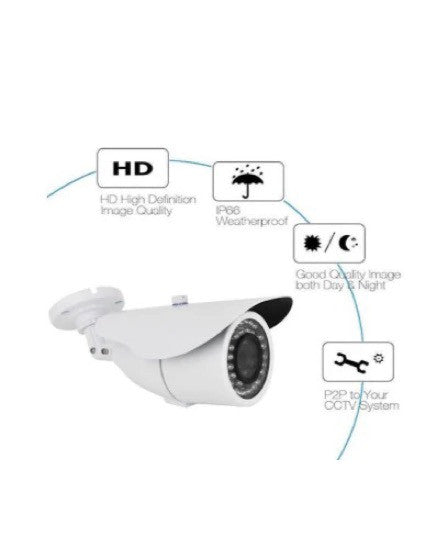 Sistem de supraveghere FULL HD Kit DVR cu 4 camere exterior / interior