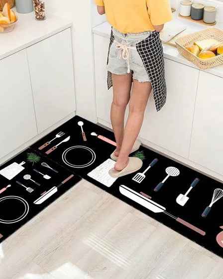 Set 2 covoare de bucatarie, Selina