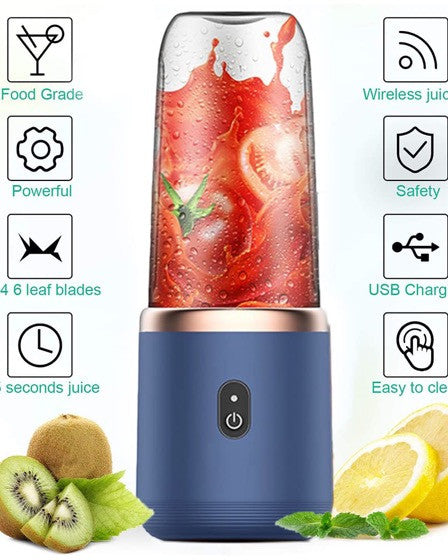 Blender electric portabil, 400 ml, Shake2Go