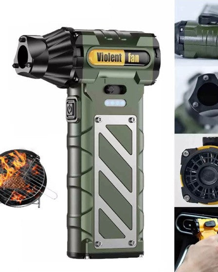 Suflanta pentru gratar, jet puternic de aer