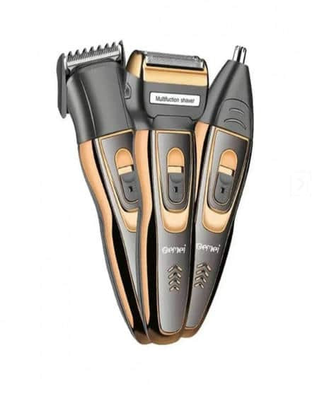 Aparat de ras si tuns, 3 in 1, cu indicator de incarcare