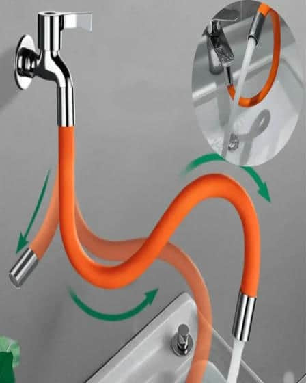 SET 2 X Extensie flexibila pentru robinet