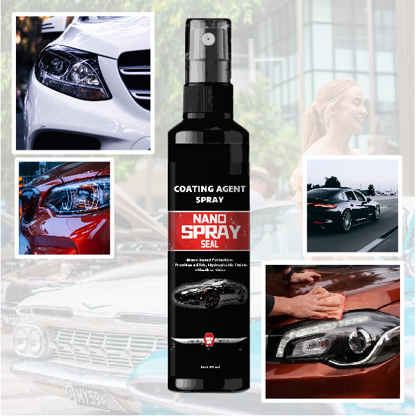 2 x Spray Nano pentru masina cu acoperire rapida, 50 ml fiecare