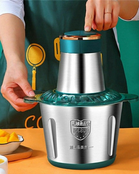 Tocator electric inox 250 W, 2 Litri, legume si fructe