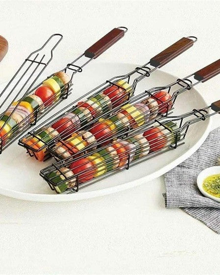 Set 2 x frigaruie pentru gratar, reutilizabila