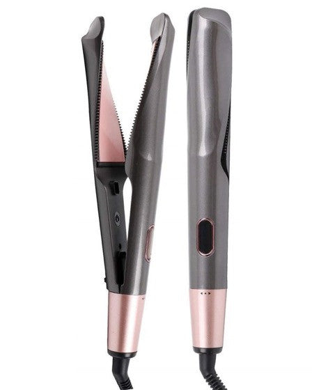 Placa 2 in 1 pentru indreptat si ondulat parul, invelis ceramic cu turmalina