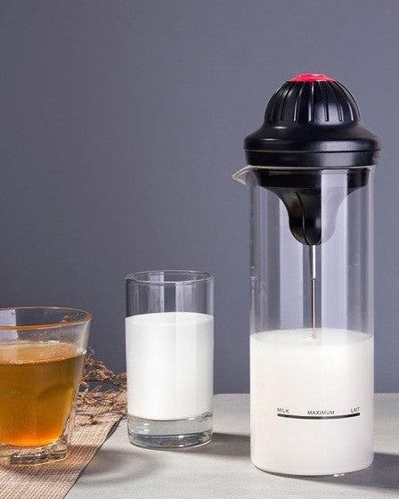 Aparat pentru spumare lapte, Mixer spuma lapte 450 ml
