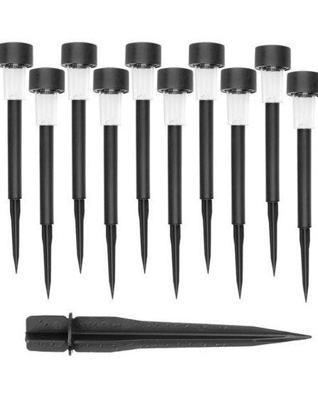 Set 30 lampi solare pentru gradina, IP 44, H 30 cm