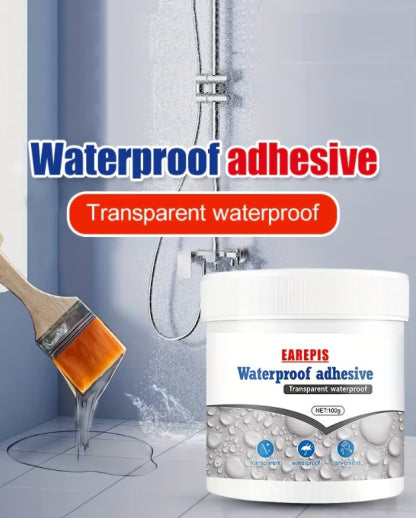 1 x Solutie etansare 1 kg + Perie aplicare, ideale in sigilarea acoperisurilor, tevilor, peretilor