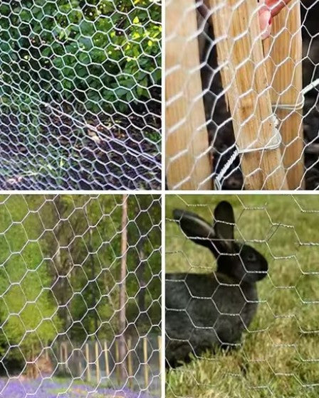 Plasa rabitz zincata 1 x 50 m - 25 mm - 0.6 mm