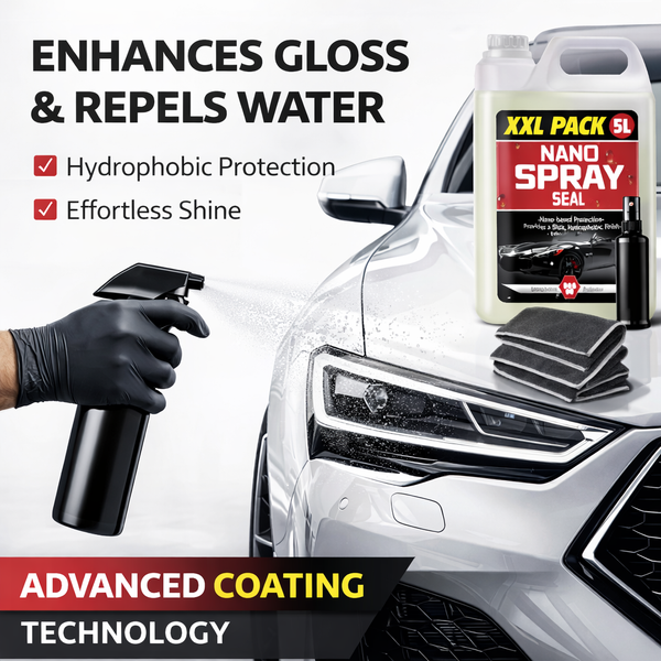 Pachet XXL Nano Spray Seal 5L + Dozator Spray + Laveta de aplicare